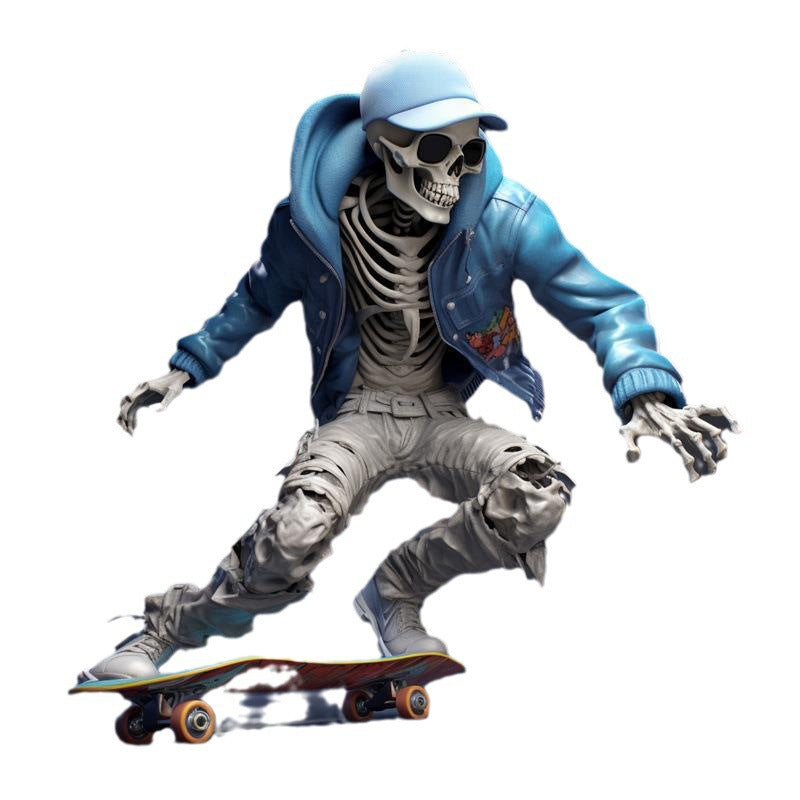 Streetwear skull statues