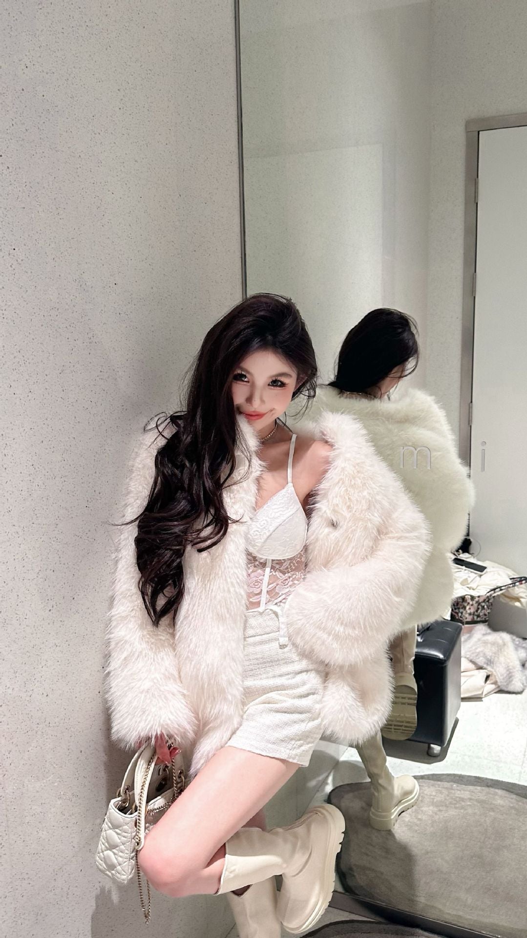 Black coat for women