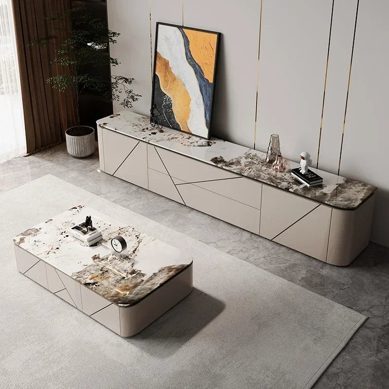 Wall Mount Monitor Stand Tv Unit Entertainment Center Retro Media Console Tray Table Lowboard Tv Desk Bench Tv Kast Furniture