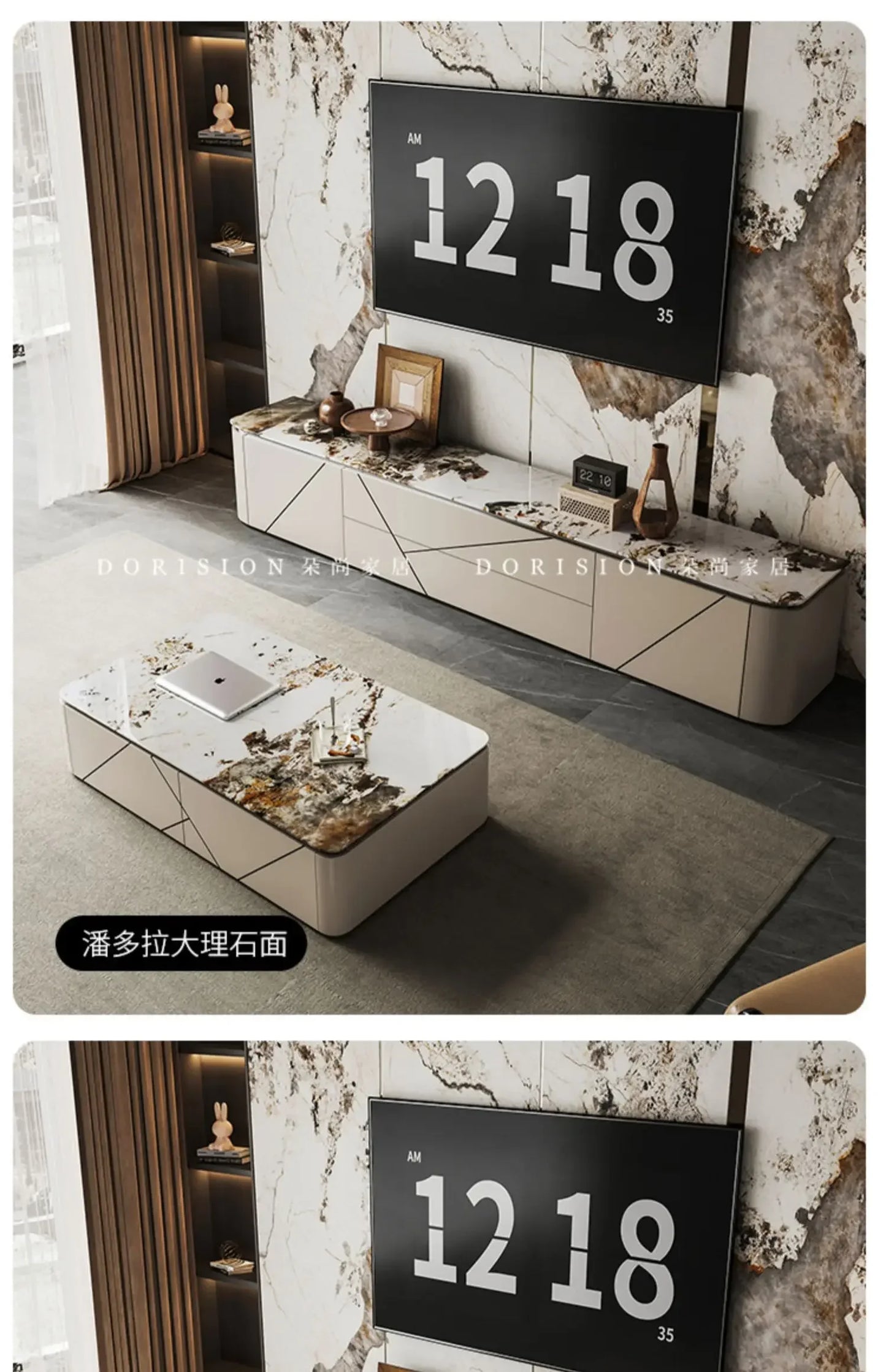 Wall Mount Monitor Stand Tv Unit Entertainment Center Retro Media Console Tray Table Lowboard Tv Desk Bench Tv Kast Furniture