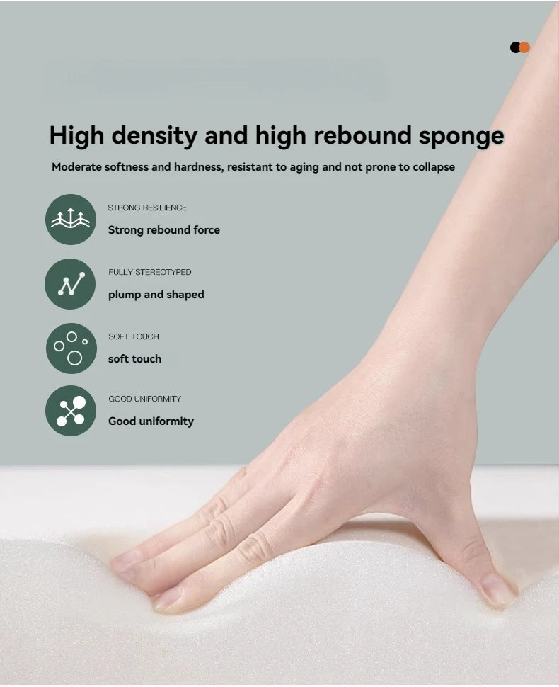 Small Unit Sofa Bed, Foldable Dual-purpose Double Bed, Home Office Nap, Three Person Sofa, Leisure Fabric, Lazy Sofa