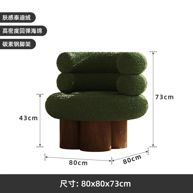 Nordic Lazy Living Room Sofa Luxury Ottoman Teddy Puff Couch Living Room Modern Futon Woonkamerbanken Living Room Furniture