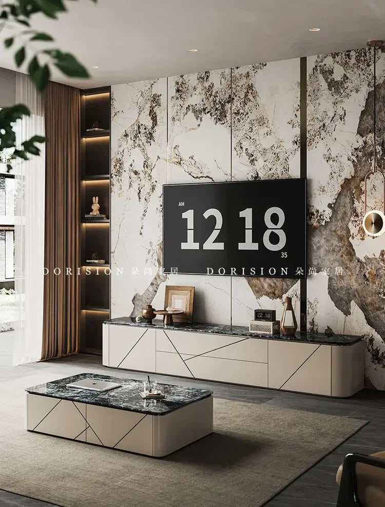 Wall Mount Monitor Stand Tv Unit Entertainment Center Retro Media Console Tray Table Lowboard Tv Desk Bench Tv Kast Furniture