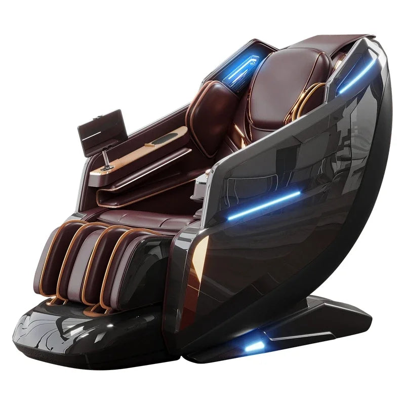 2025 Premium 4D Smart Massage Chair Home Office Use Full-Body Luxury Space Capsule with Multifunction Triple Control Operation‌