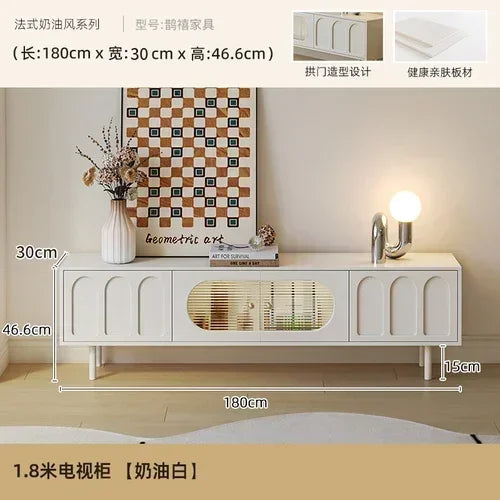 Salon Tv Table Coffee Moderne Design Outdoor Cabinet Tv Stands White Bench Wooden Mobile Tv Furniture Sets