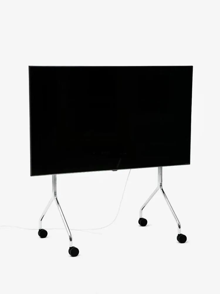 MOMO TV Floor Stand Living Room Bedroom Stainless Steel Removable Simple Hanging Bracket 43-75 Inch Household