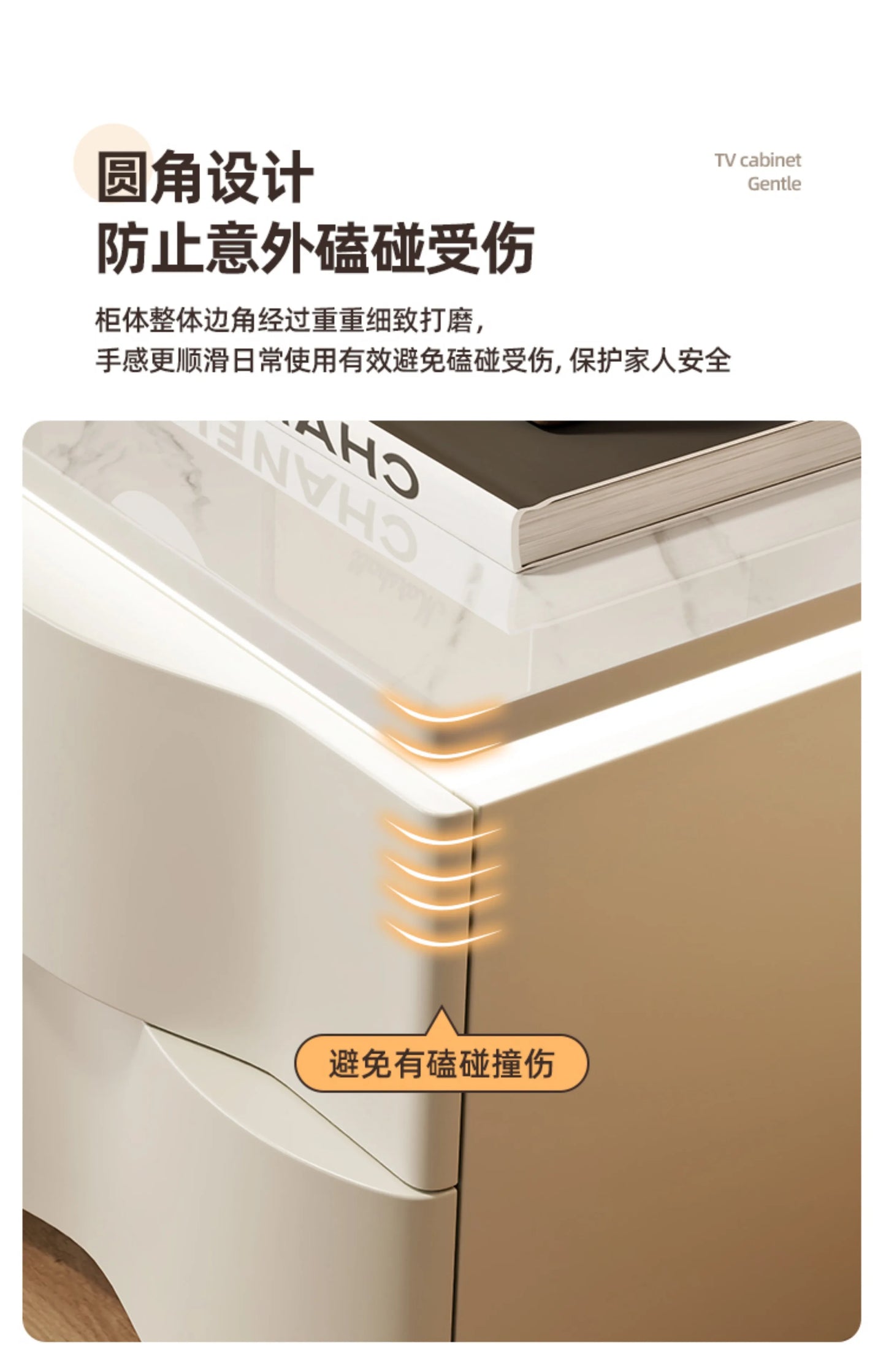 Nordic Creative TV Stands Modern Minimalist Living Room Slate Coffee Table and TV Cabinet Set Designer Home Furniture FYTS