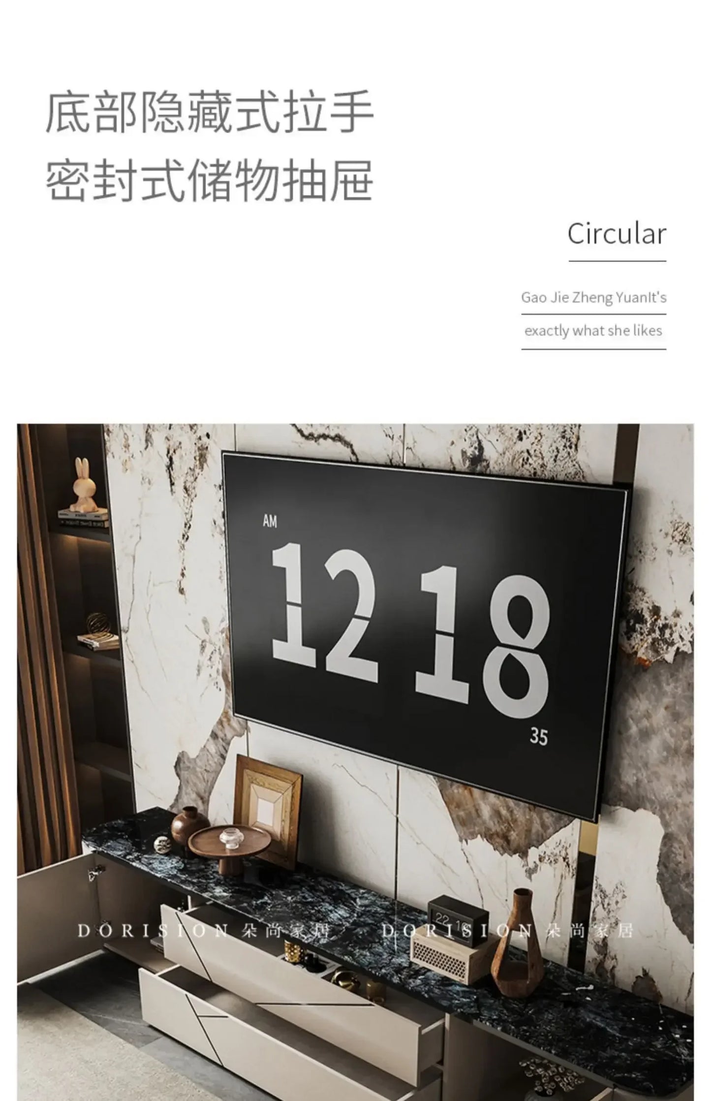 Wall Mount Monitor Stand Tv Unit Entertainment Center Retro Media Console Tray Table Lowboard Tv Desk Bench Tv Kast Furniture