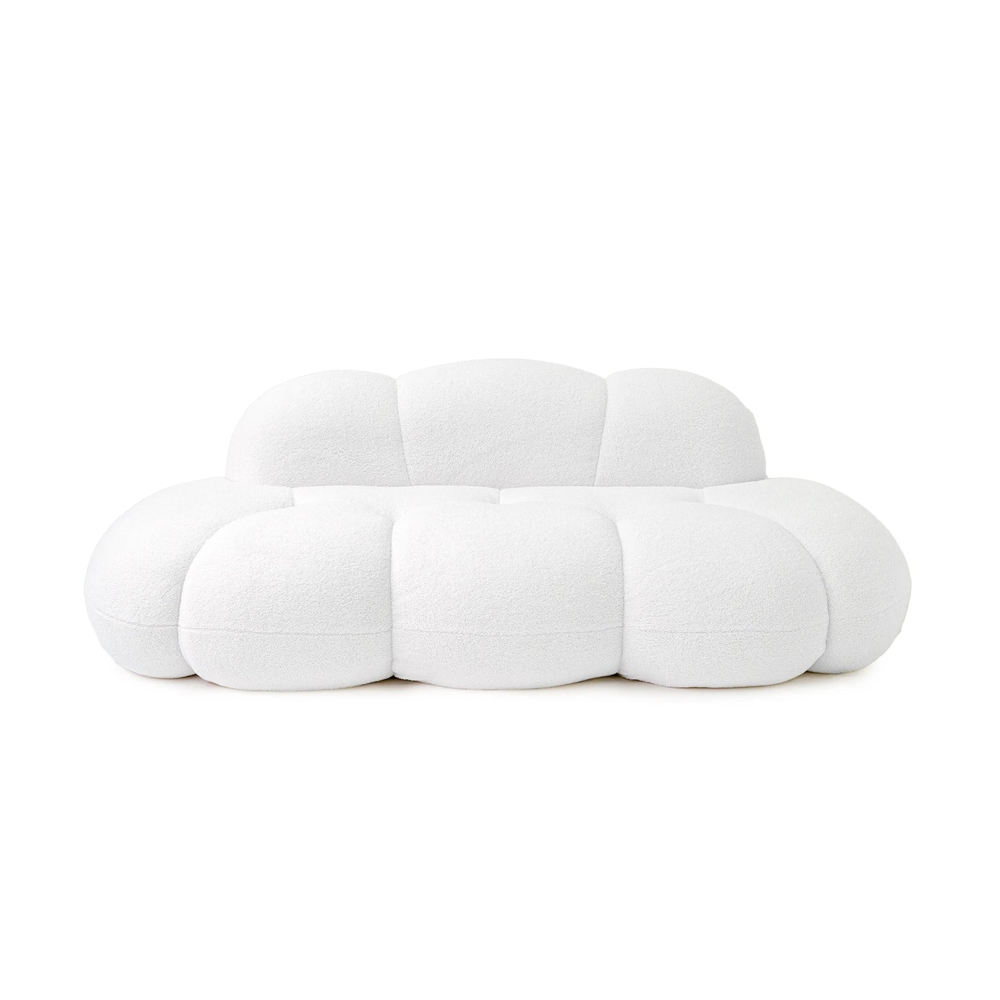 Sdorens Modern Cloud Shaped Couches for Living Room Comfy Upholstered Cloud Shaped Leisure Sofa Couch for Bedroom Apartment