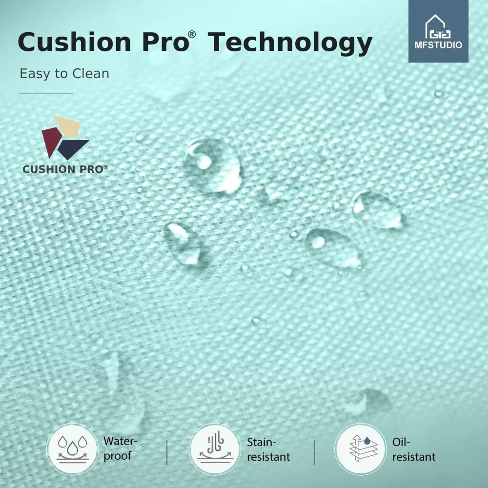 7 Piece Extra Large Wicker Patio Furniture Set, 2 x Armless Chair, 2 x Ottoman, 3-Seat Sofa, All-Weather Outdoor Rattan Patio