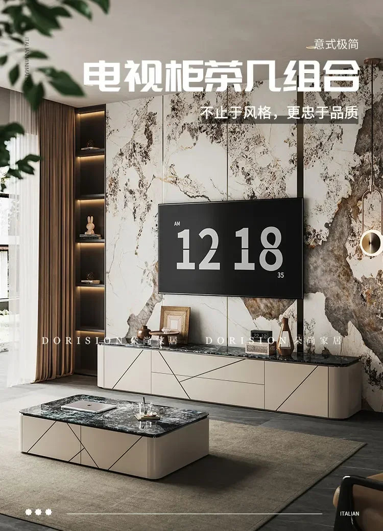 Wall Mount Monitor Stand Tv Unit Entertainment Center Retro Media Console Tray Table Lowboard Tv Desk Bench Tv Kast Furniture