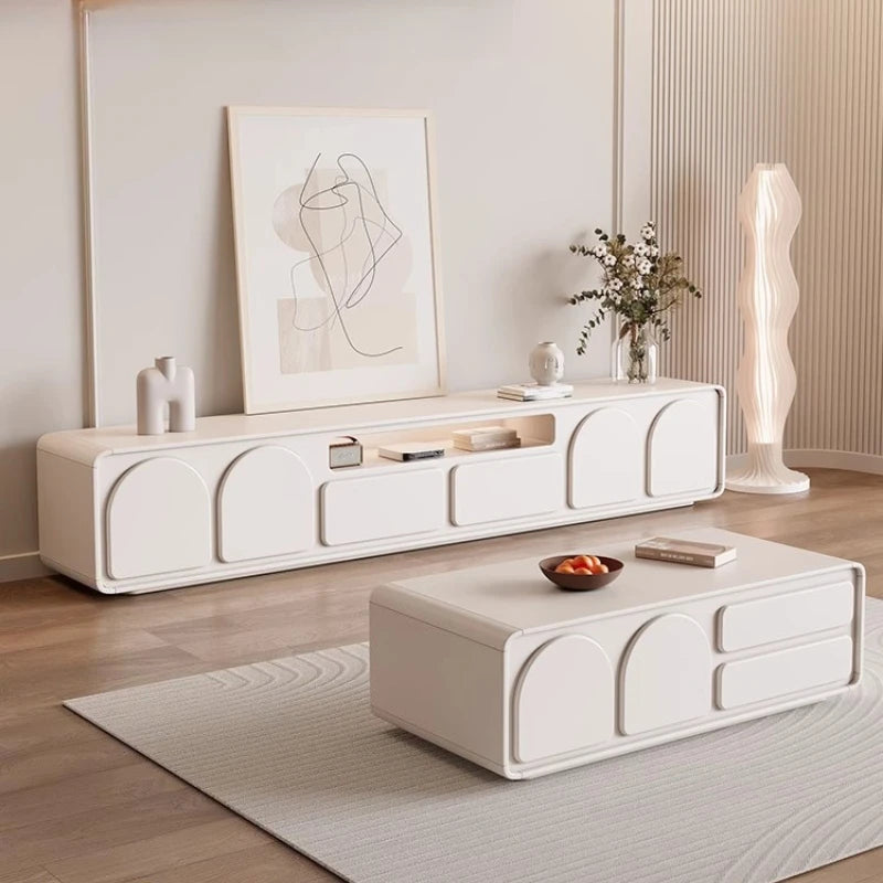 Modern Storage Tv Cabinet Console Bench Nordic Luxury Tv Stand Media Entertainment Meuble Television Salon House Accessories