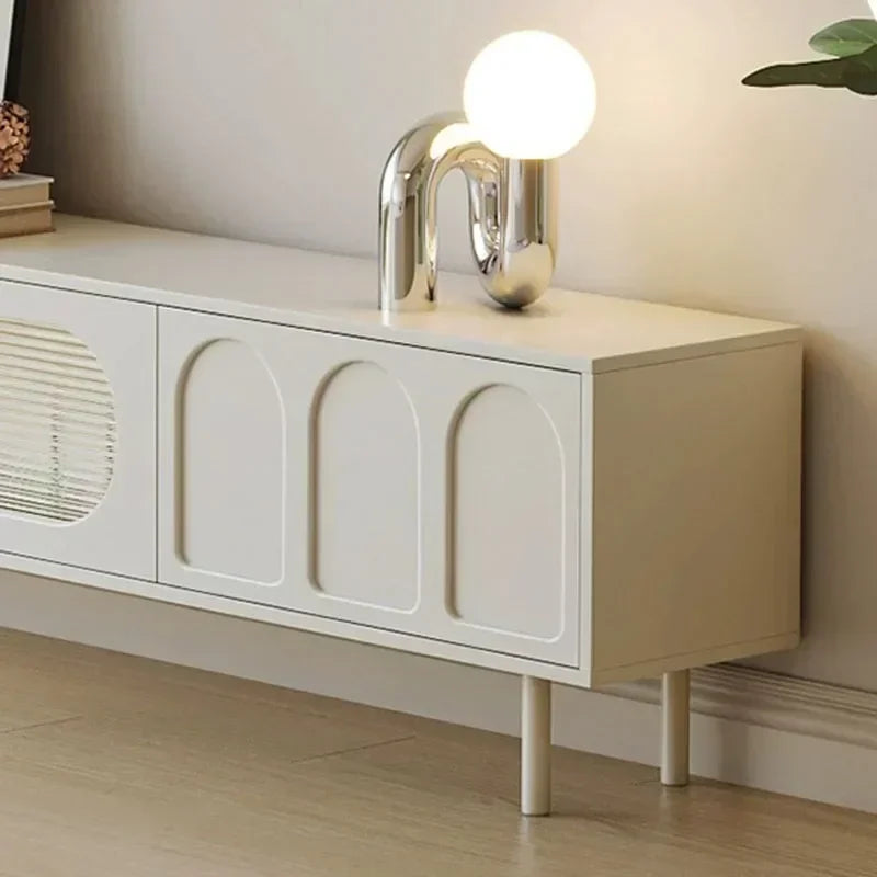 Salon Tv Table Coffee Moderne Design Outdoor Cabinet Tv Stands White Bench Wooden Mobile Tv Furniture Sets