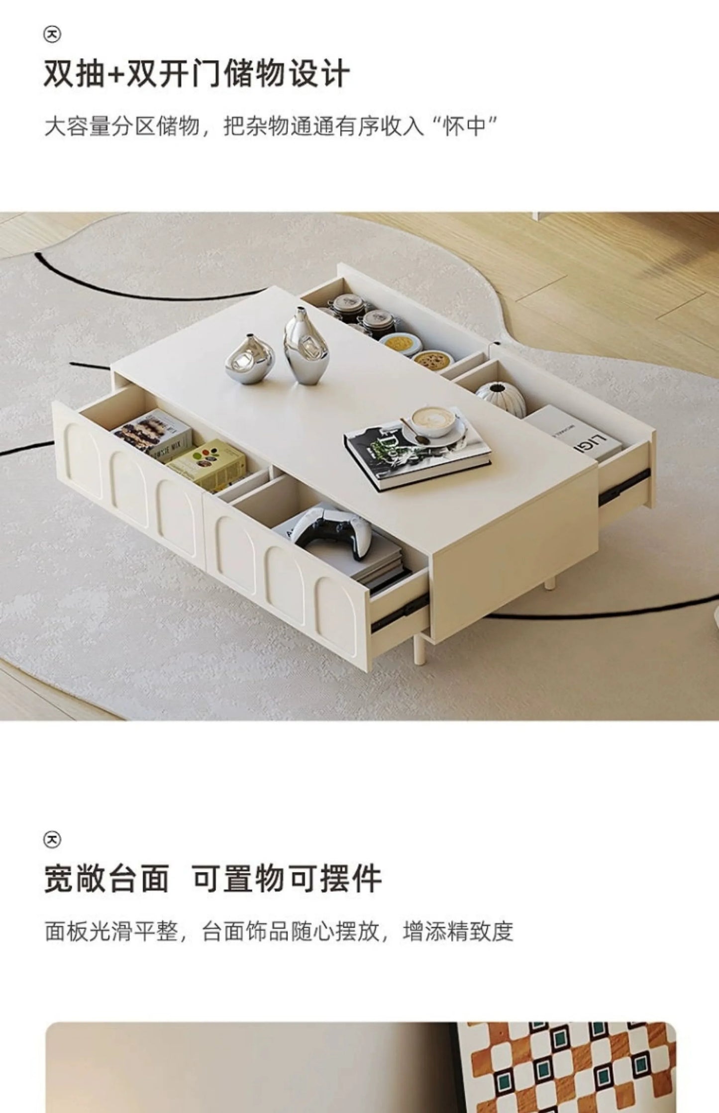 Salon Tv Table Coffee Moderne Design Outdoor Cabinet Tv Stands White Bench Wooden Mobile Tv Furniture Sets
