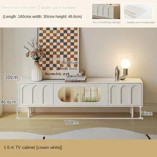 Salon Tv Table Coffee Moderne Design Outdoor Cabinet Tv Stands White Bench Wooden Mobile Tv Furniture Sets