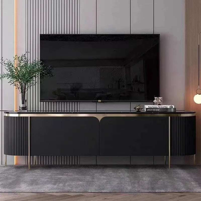 Mueble Tv Stands Home Furniture Cabinet Living Room Tv Stand Display Cabinet Entertainment Mueble Tv Madera Natural Furniture