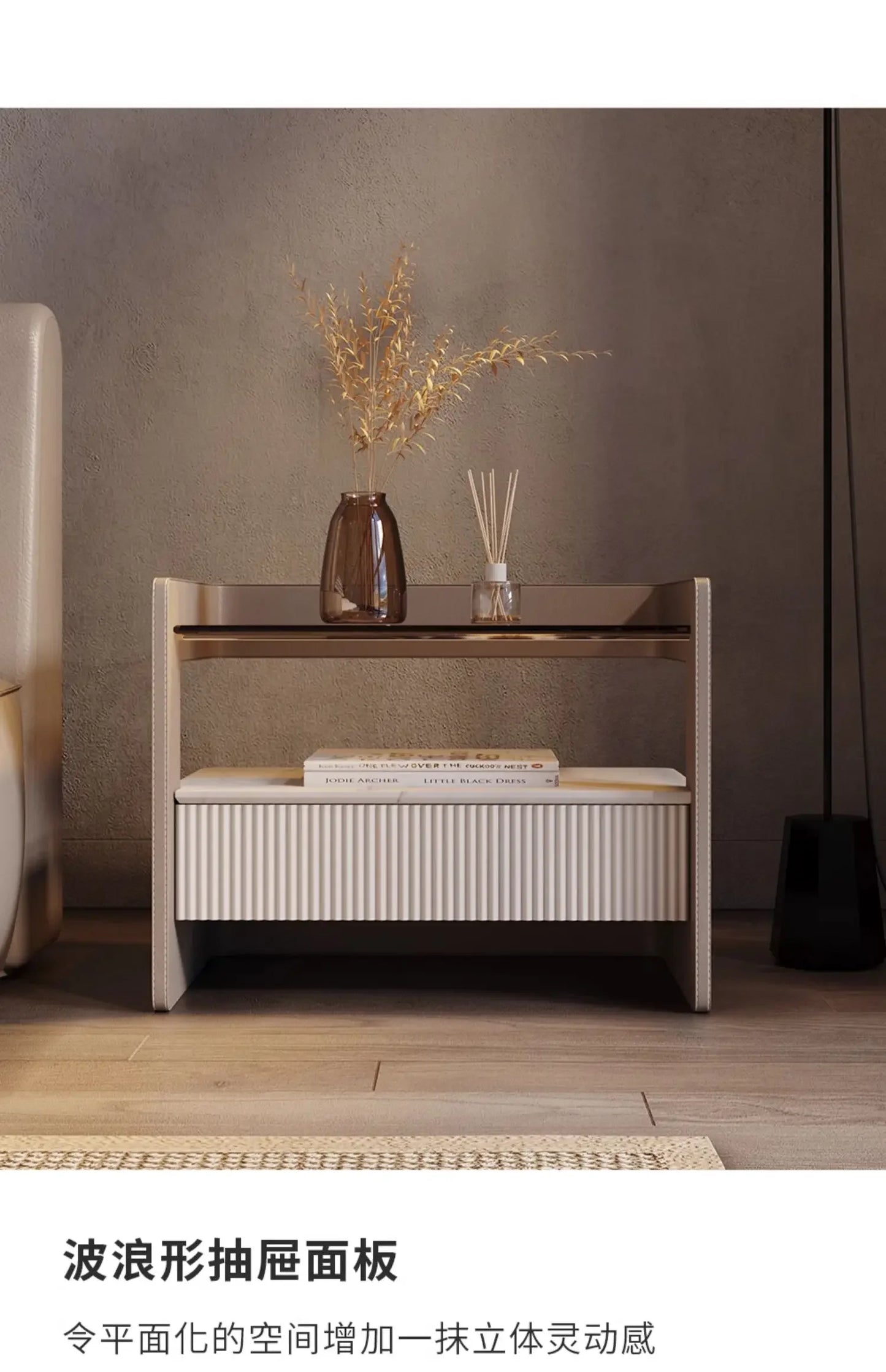 Exquisite Cute Bedside Table Classic Versatile Cozy Minimalist Nightstand Nordic Storage Mesita De Noche Bedroom Furnitures
