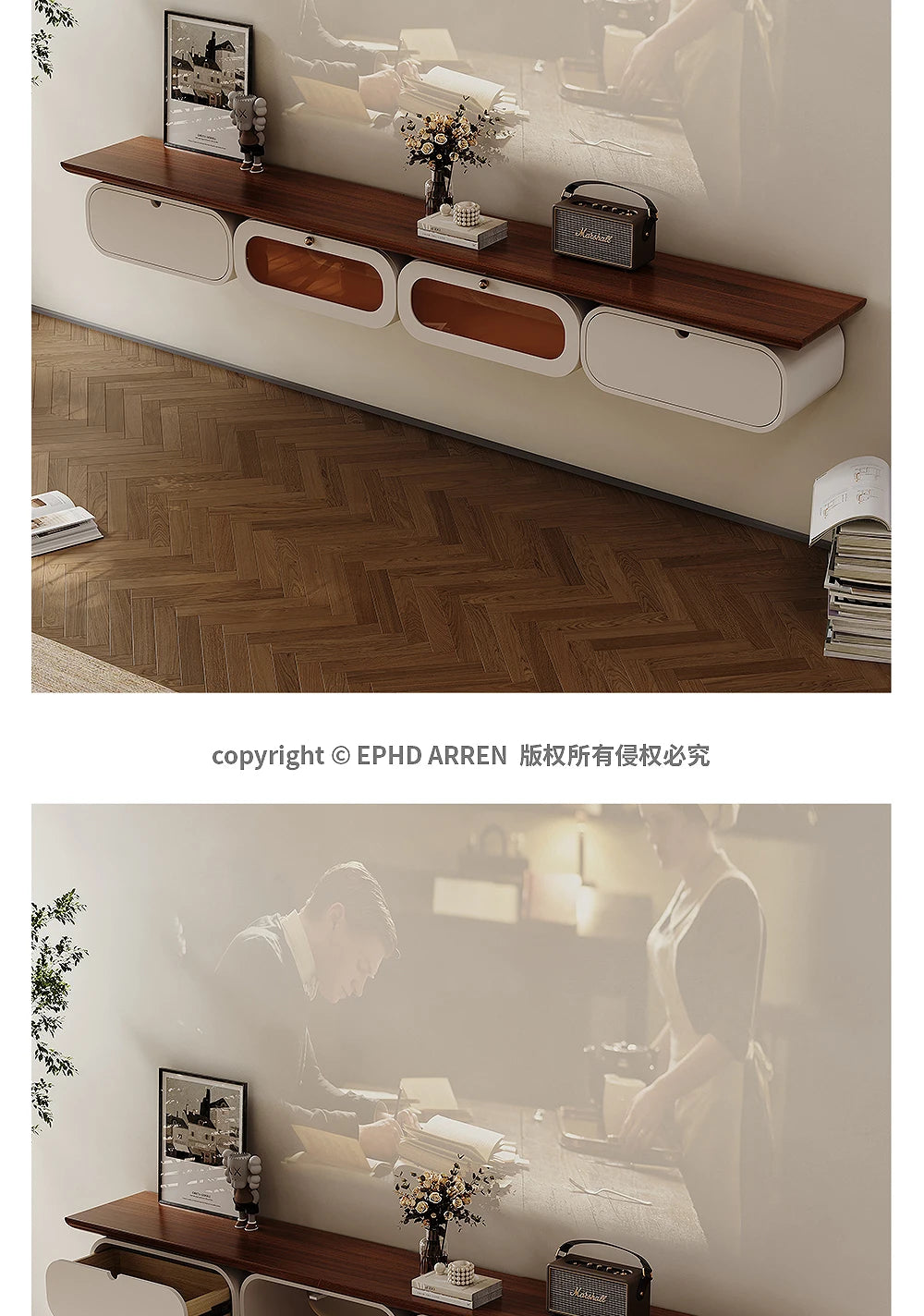 Design Tv Cabinet Furniture Foot Tv Stand Floor House Furniture for Bedroom Television Tables Table Television Salon Live Home