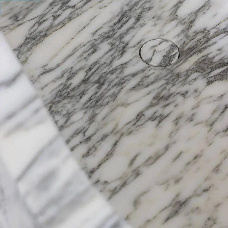 Luxury Natural Marble Bathtub Custom-Made Double Soaking Tub for Hotel Villa Artistic Indoor Outdoor Design High-End Durable