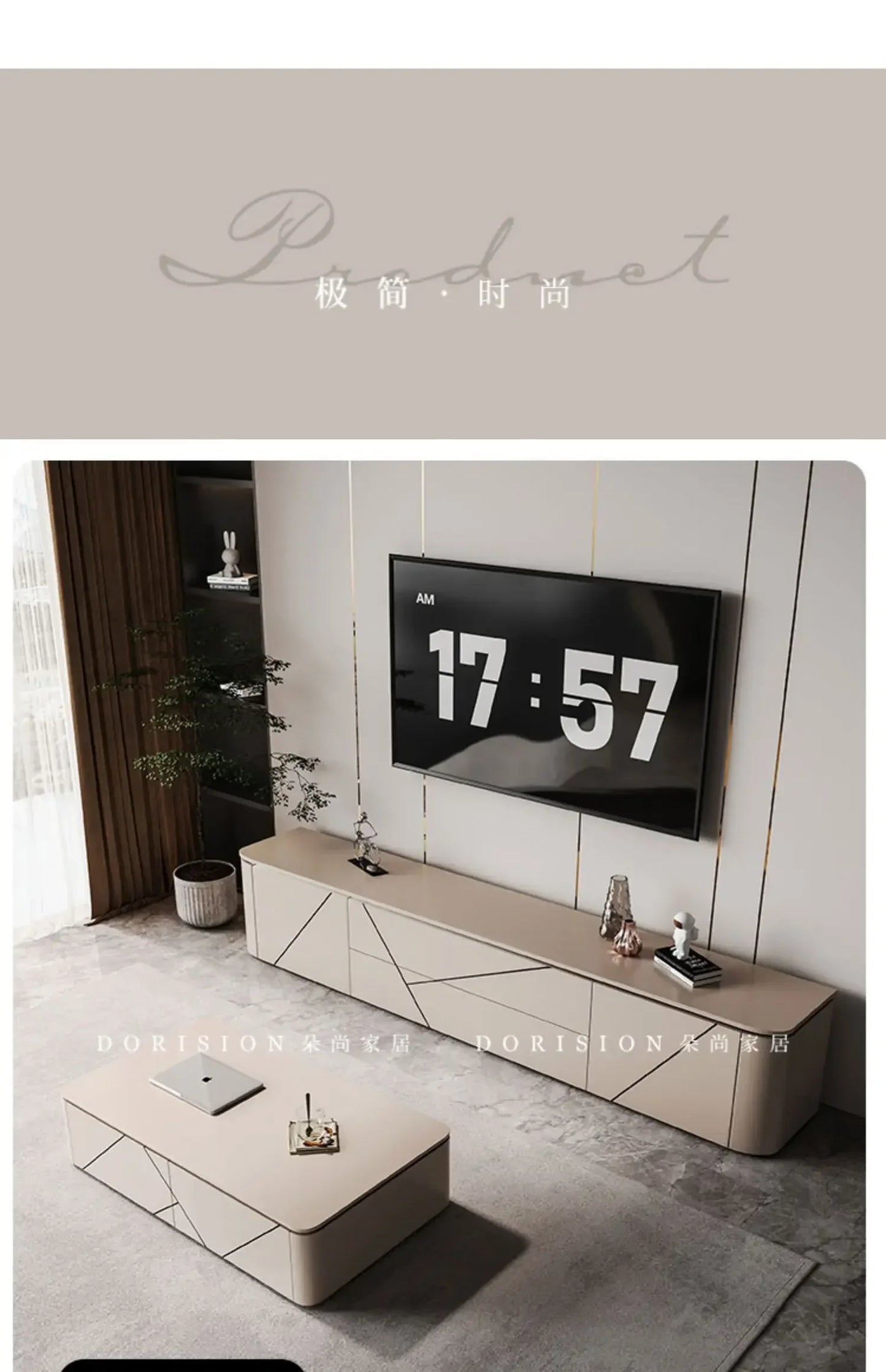 Wall Mount Monitor Stand Tv Unit Entertainment Center Retro Media Console Tray Table Lowboard Tv Desk Bench Tv Kast Furniture