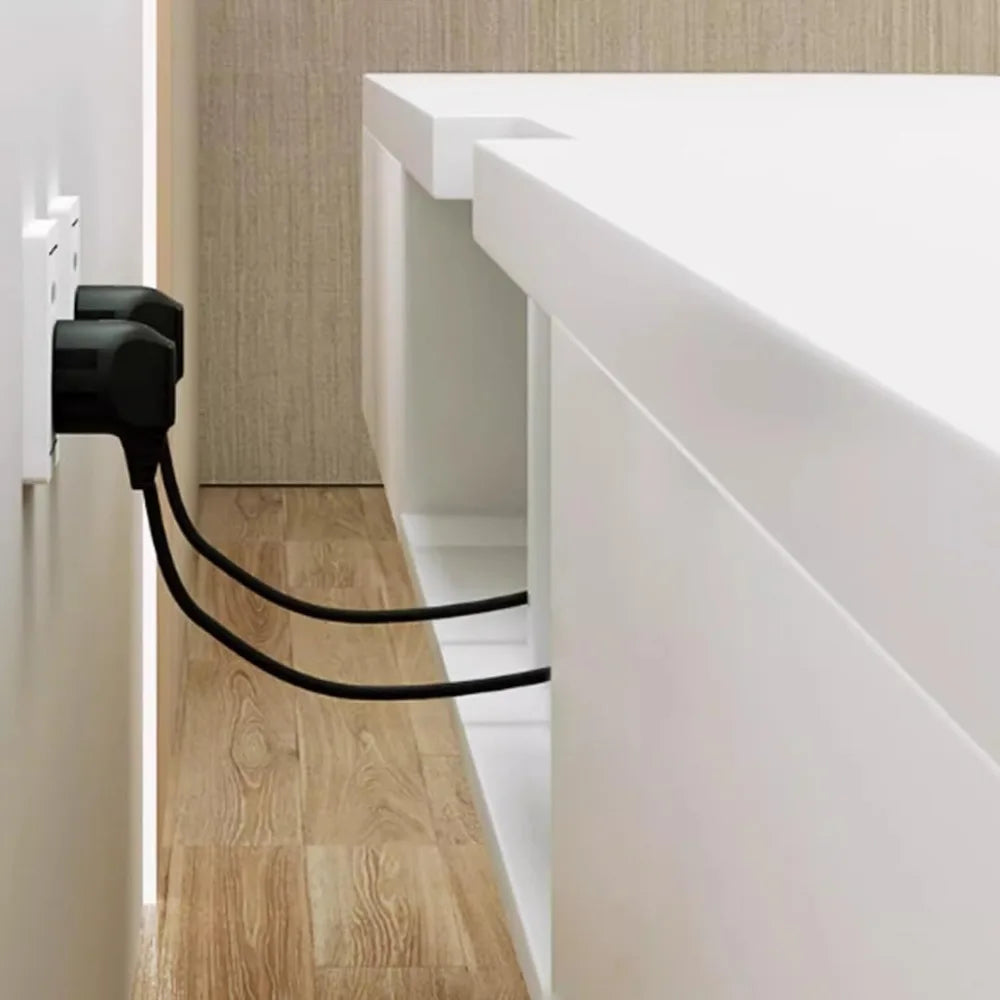 White Wall-Mounted TV Cabinet Living Room Floating Cabinet Floating TV Unit Media Console Storage TV Bench Under TV(160x24x20cm)