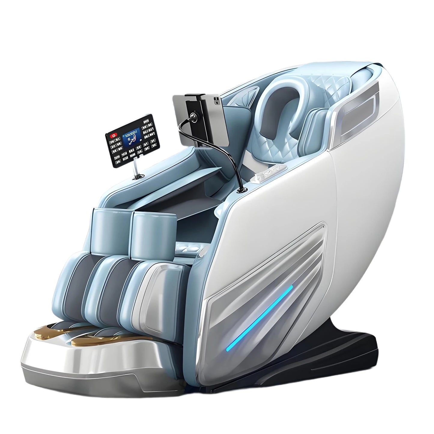 2025 Upgrade 6D Jade Rollers Massage Chair w/ SL-Track & AI Voice Control | Zero Gravity Full Body Airbag + Heating System