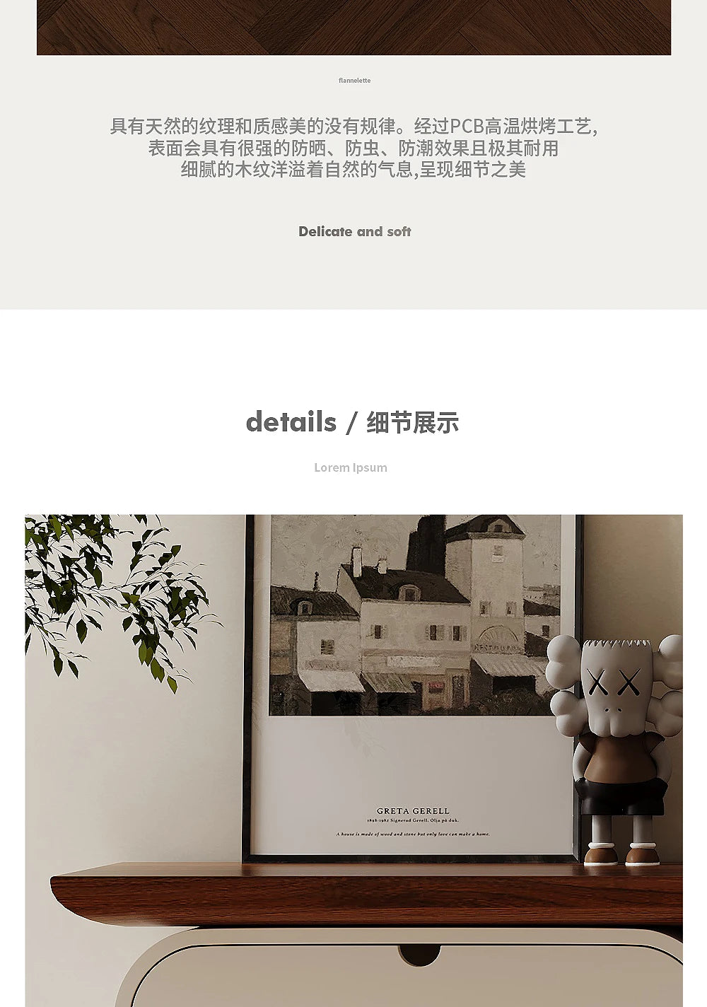 Design Tv Cabinet Furniture Foot Tv Stand Floor House Furniture for Bedroom Television Tables Table Television Salon Live Home