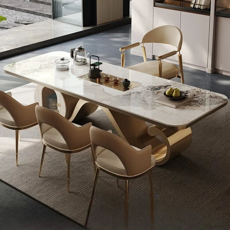 Nordic dining set 4 chairs with table complete room full equipped kitchen table and chairs set kitchen dining small space Modern