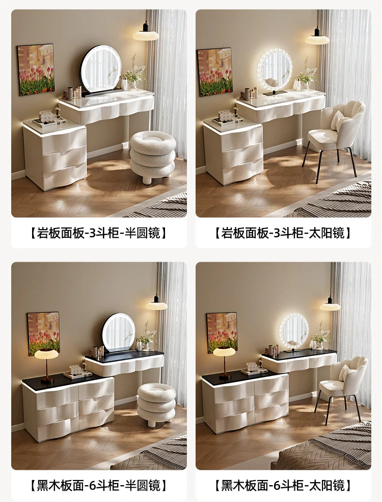 Nordic Creative TV Stands Modern Minimalist Living Room Slate Coffee Table and TV Cabinet Set Designer Home Furniture FYTS