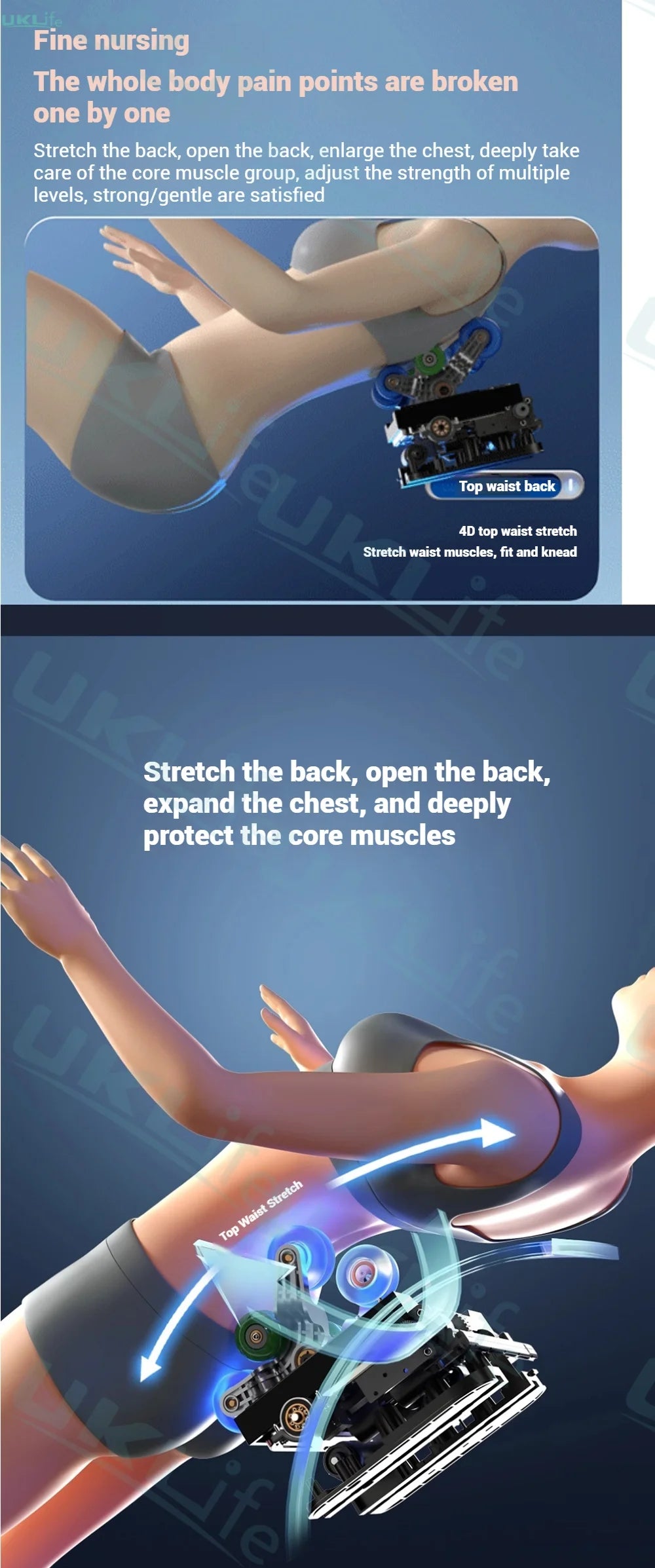 2025 Upgrade 6D Jade Rollers Massage Chair w/ SL-Track & AI Voice Control | Zero Gravity Full Body Airbag + Heating System