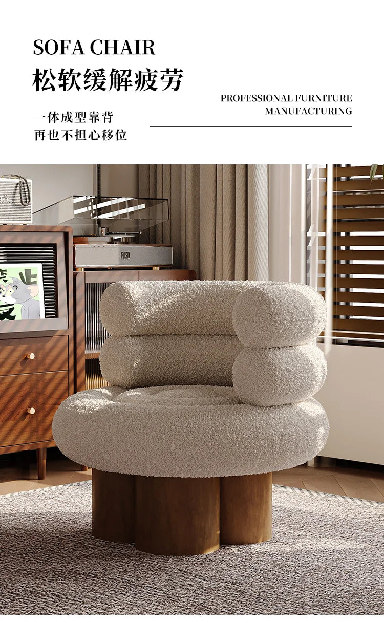 Nordic Lazy Living Room Sofa Luxury Ottoman Teddy Puff Couch Living Room Modern Futon Woonkamerbanken Living Room Furniture