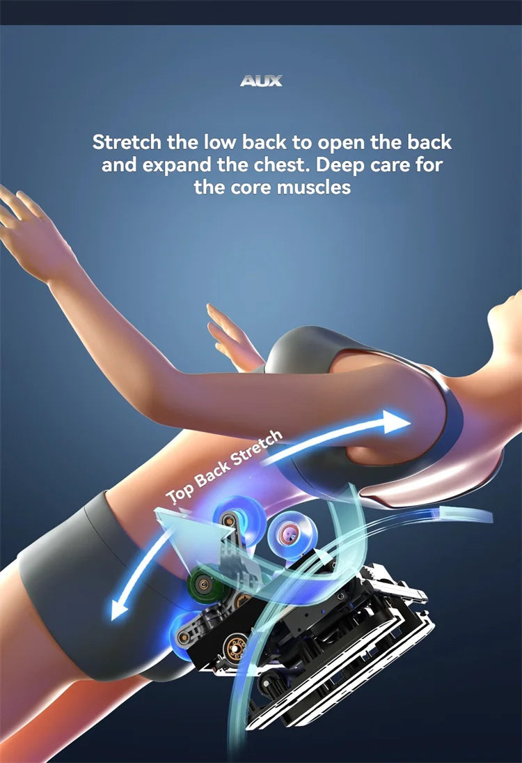 6D Smart Full Body Massage Chair Zero Gravity Relaxing Massage Recliner Chairs with SL-Track Bluetooth Speaker Heating Massage