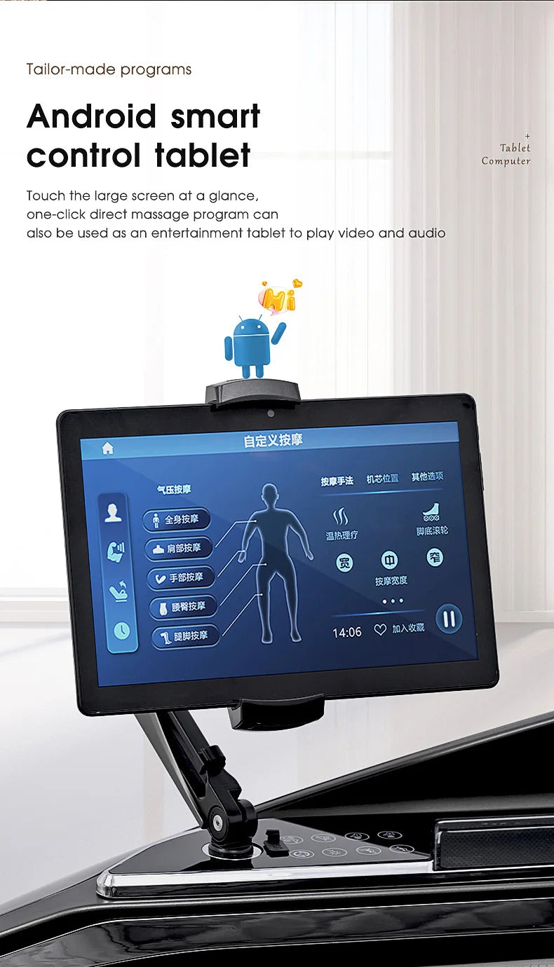 4D Massage Chair, 2025 Full Body Shiatsu Recliner Electric Extendable Footrest, Zero Gravity, SL Track, Deep Yoga Stretch, Foot