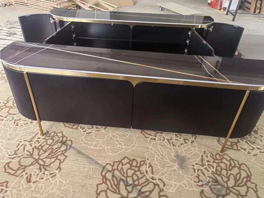 Mueble Tv Stands Home Furniture Cabinet Living Room Tv Stand Display Cabinet Entertainment Mueble Tv Madera Natural Furniture