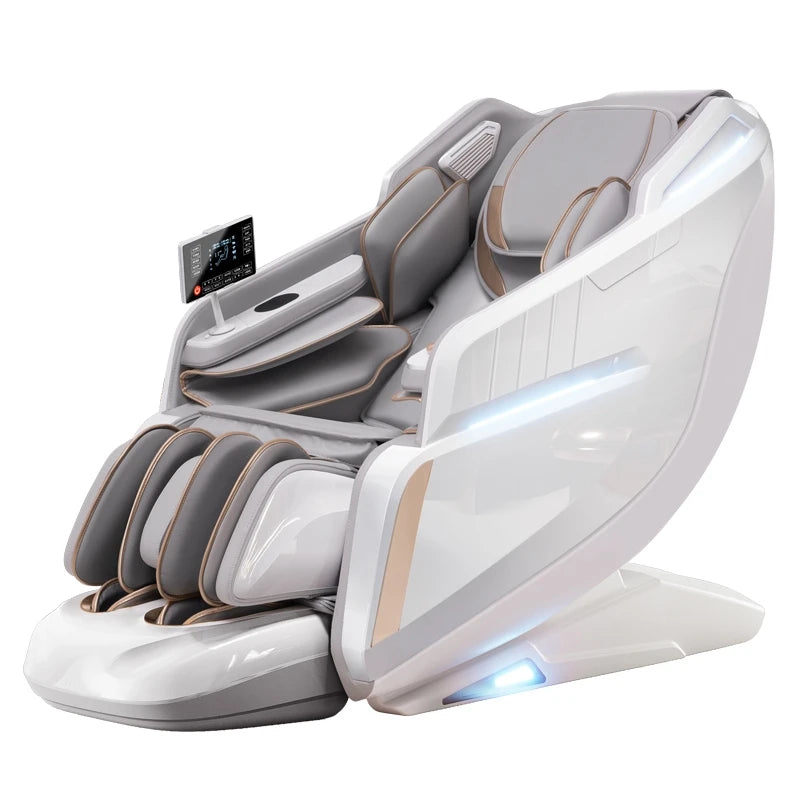 2025 Premium 4D Smart Massage Chair Home Office Use Full-Body Luxury Space Capsule with Multifunction Triple Control Operation‌