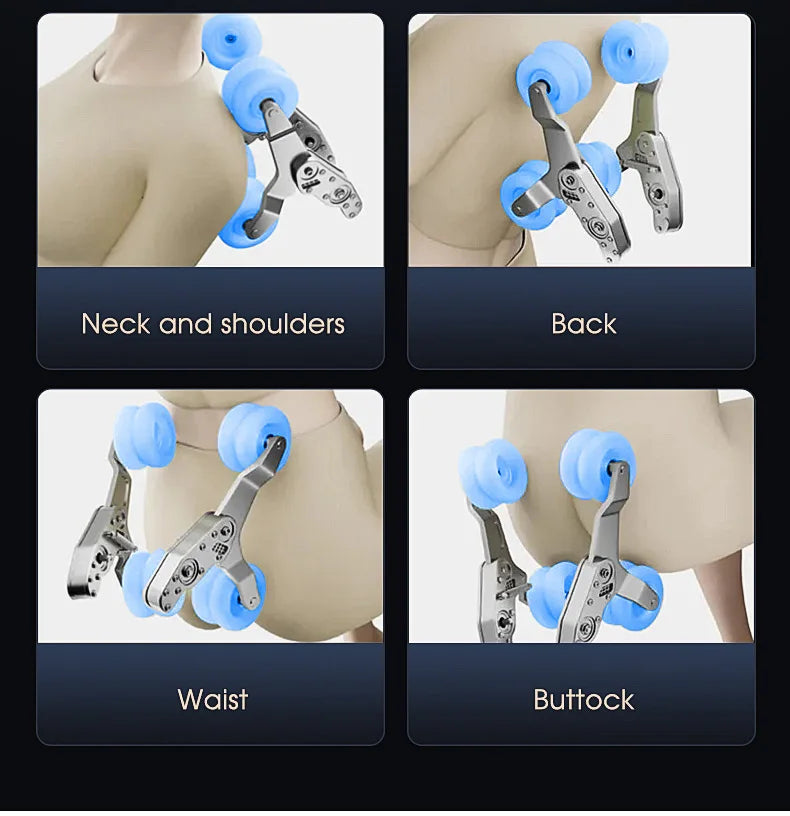 4D Massage Chair, 2025 Full Body Shiatsu Recliner Electric Extendable Footrest, Zero Gravity, SL Track, Deep Yoga Stretch, Foot