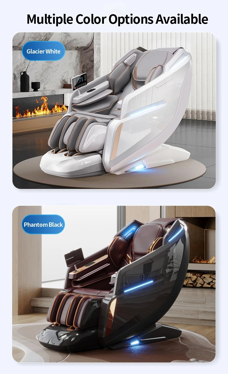 2025 Premium 4D Smart Massage Chair Home Office Use Full-Body Luxury Space Capsule with Multifunction Triple Control Operation‌