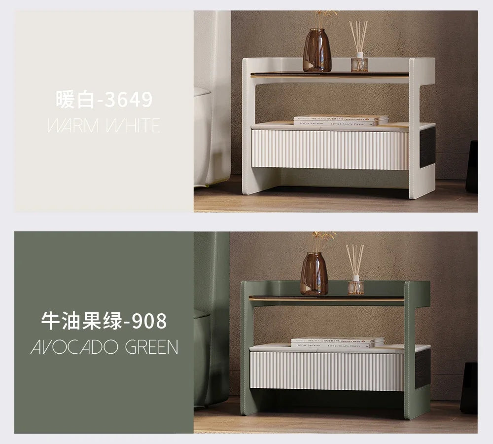 Exquisite Cute Bedside Table Classic Versatile Cozy Minimalist Nightstand Nordic Storage Mesita De Noche Bedroom Furnitures