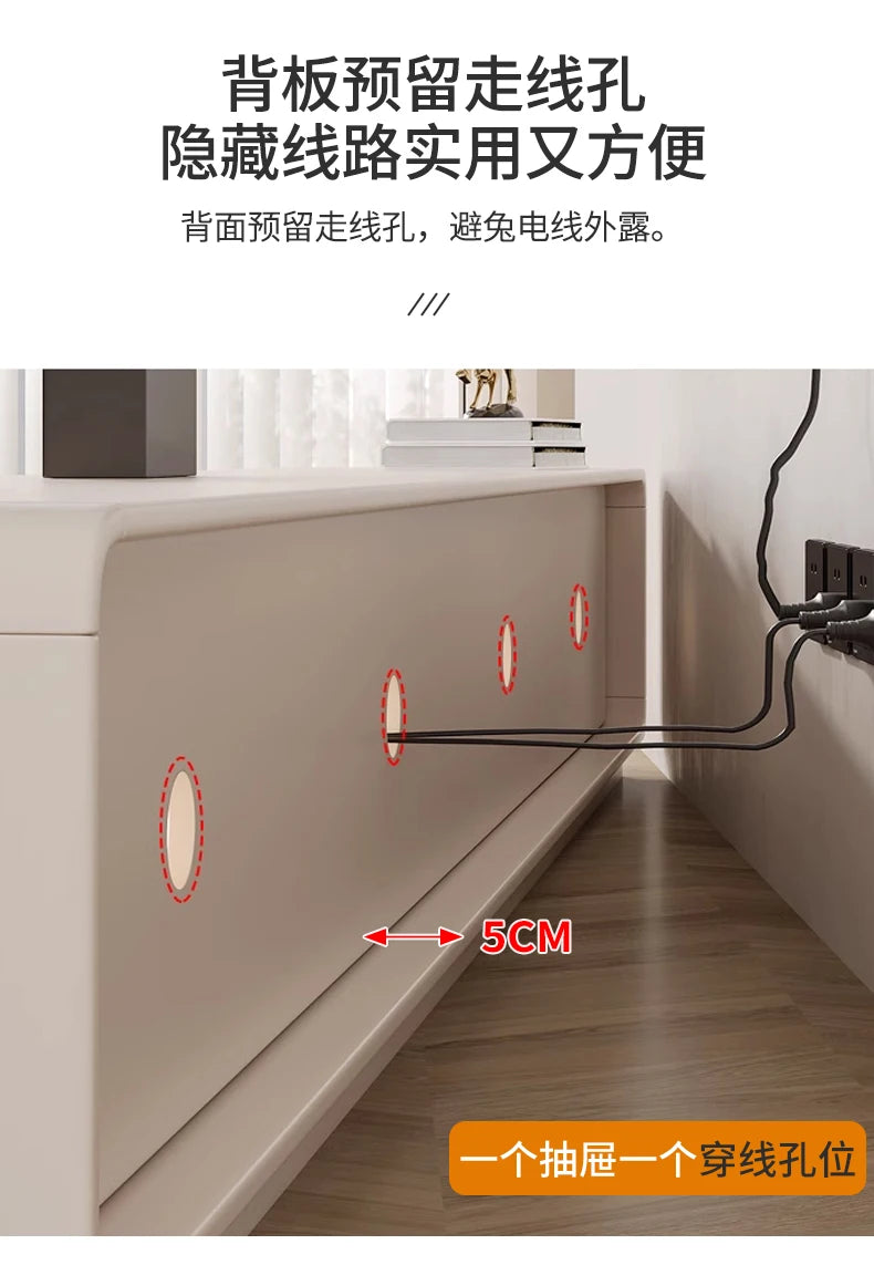 Modern Storage Tv Cabinet Console Bench Nordic Luxury Tv Stand Media Entertainment Meuble Television Salon House Accessories