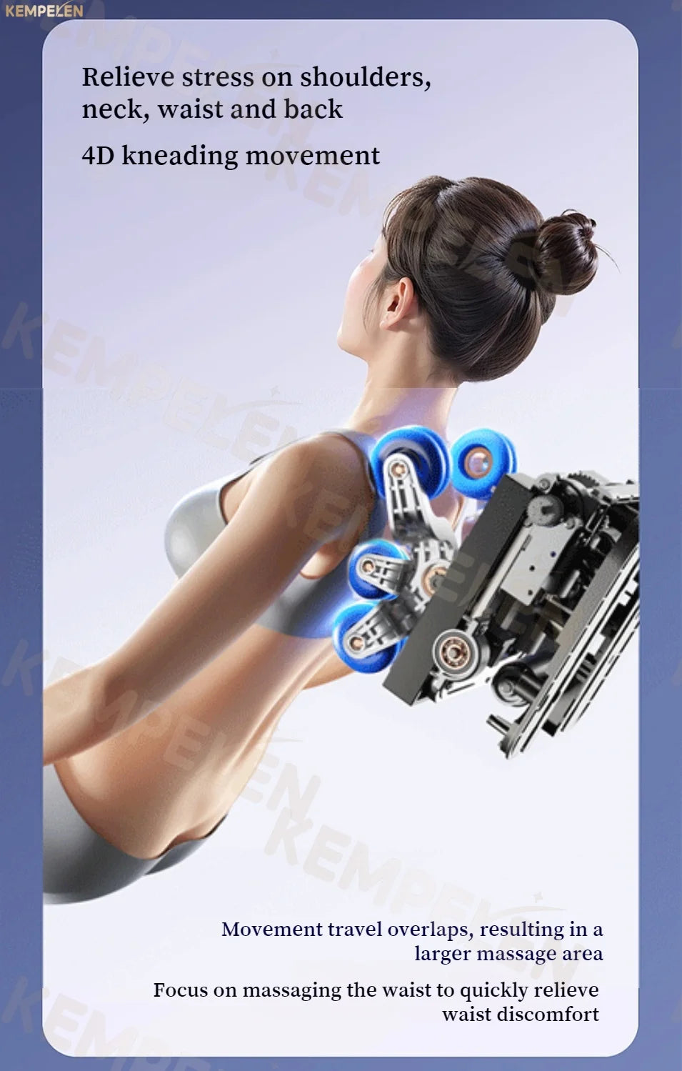 4D Full Body Massage Chair AI Voice Control Zero Gravity Thai Stretch Foot Scraping Blood Oxygen Monitor Home Relaxation