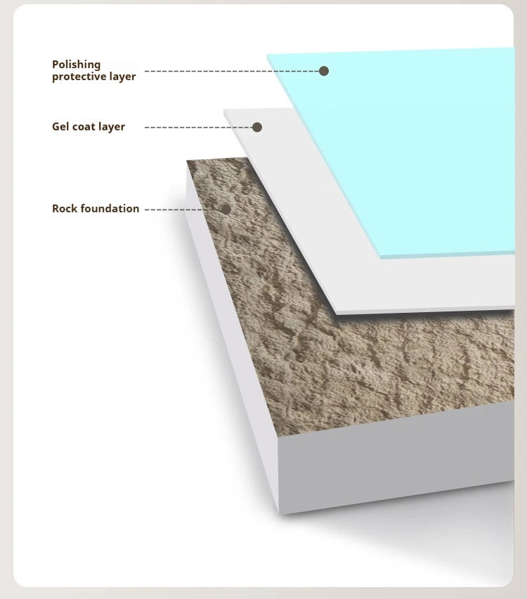 "Luxury Wabi Sabi Stone Texture Bathtub -Handmade One-Piece Artificial Rock Freestanding Tub, Artistic Bath for Home & B&B"