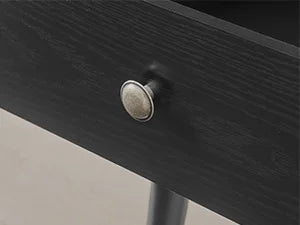 Nightstands, Set of 2, Bedside Tables with Hidden Drawers, Mid-Century End Side Tables with Solid Wood Legs, for Bedroom