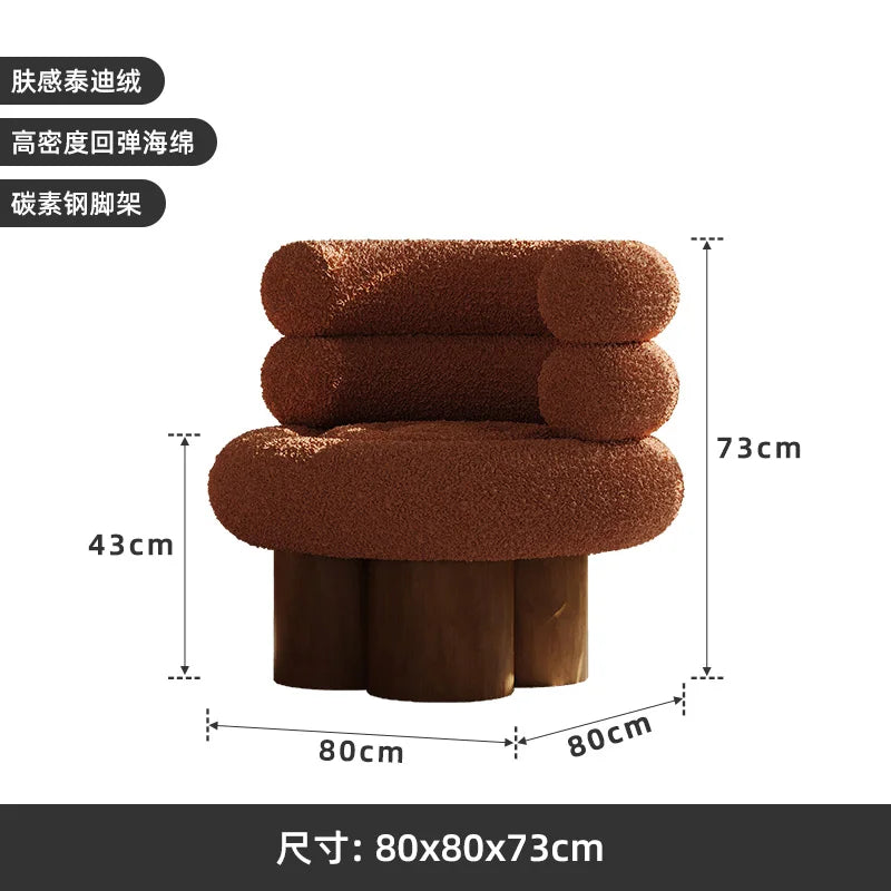 Nordic Lazy Living Room Sofa Luxury Ottoman Teddy Puff Couch Living Room Modern Futon Woonkamerbanken Living Room Furniture
