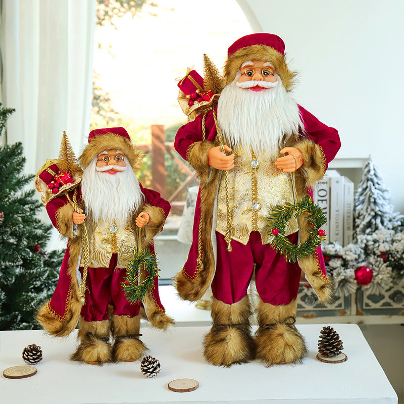 Christmas decoration Santa claus doll