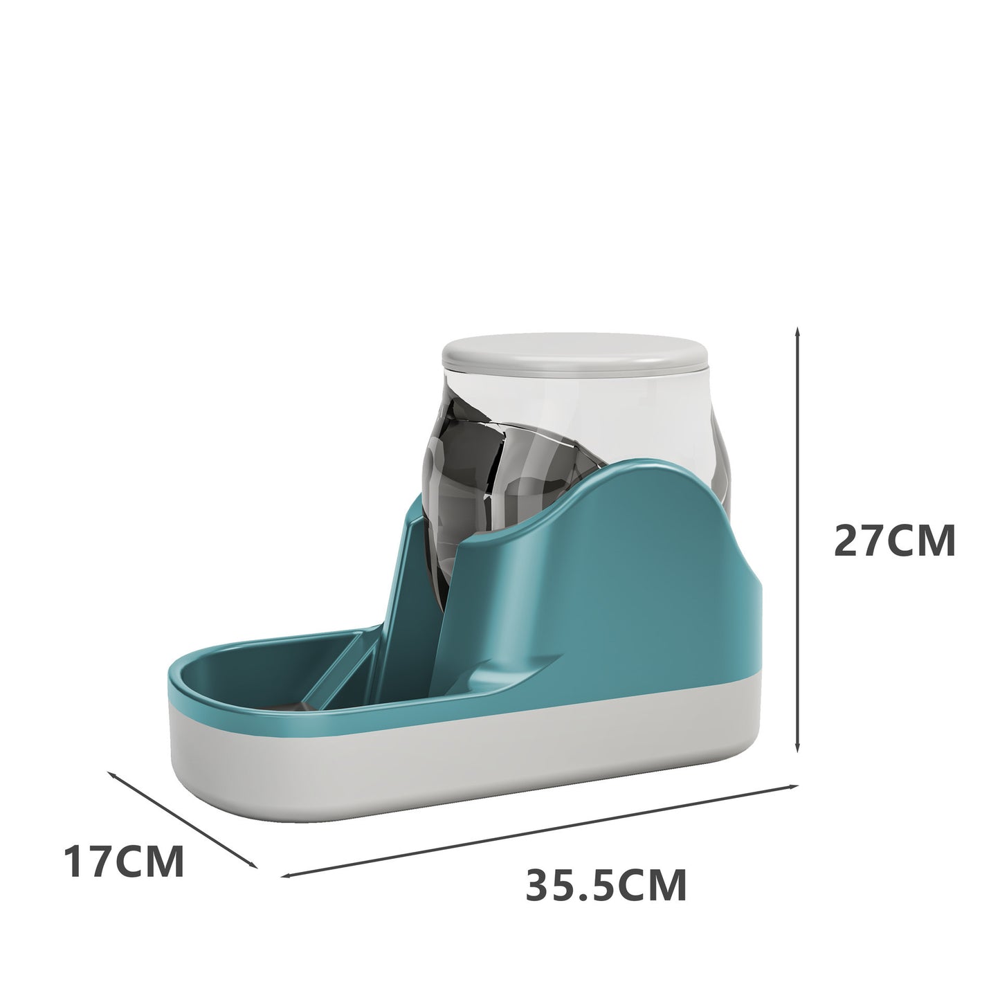 Pet feeding dispenser