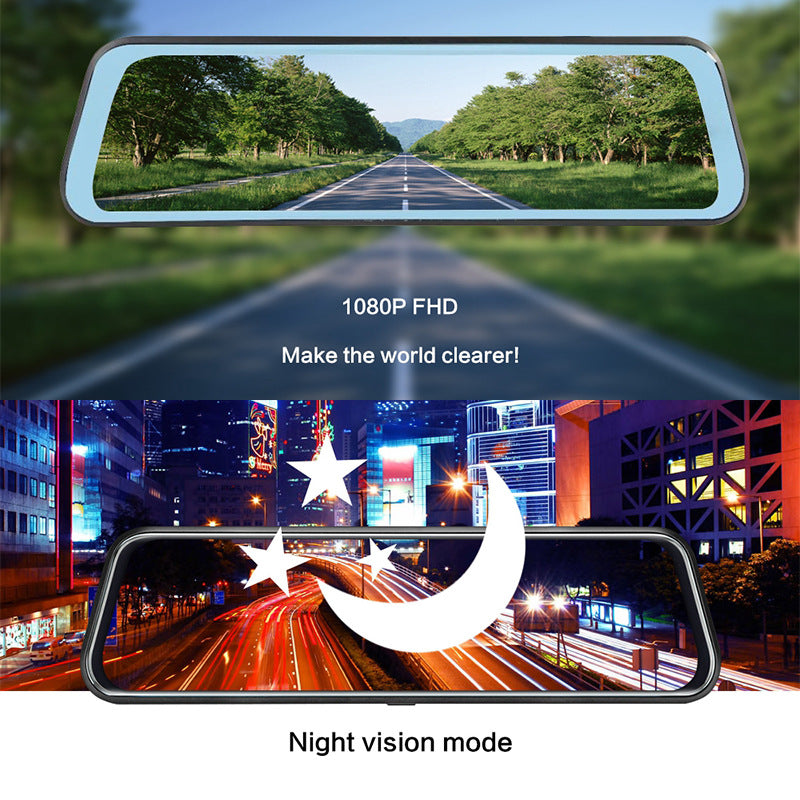 Dashcam for cars front and back