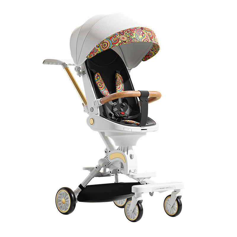 Foldable baby stroller