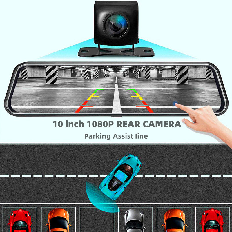 Dashcam for cars front and back