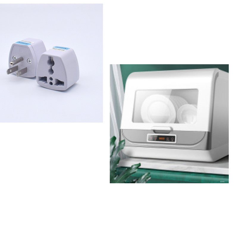 Desktop dishwasher 360 degree cleaning