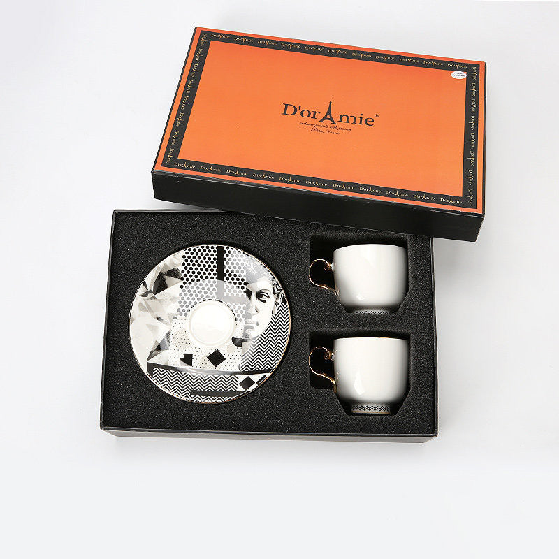 Luxury turkish coffe set